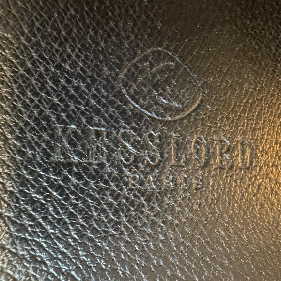 RARE Kesslord Paris France ๐ซ๐ท Leather Stylish Black and White Tote Bag Handbag - Picture 12 of 17